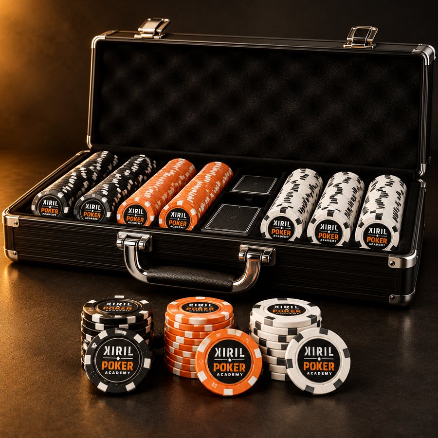 Ceramic chip set in a case